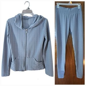 Flamingo Butt Enhancing Leggings & Top Set